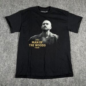 Justin Timberlake The Man of The Woods Tour T Shirt Mens Medium Concert Tee